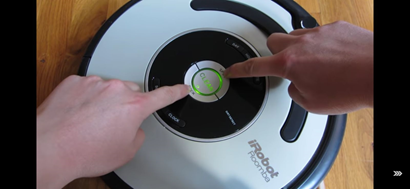 how to reschedule Roomba Step 2