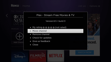 How to unlock Roku TV through Plex - step 8