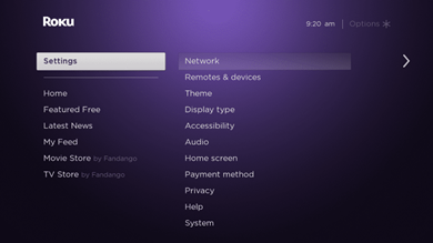 How to unlock Roku TV by Screen mirroring - step 1