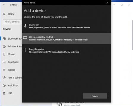 How to unlock Roku TV by Screen mirroring - step 5