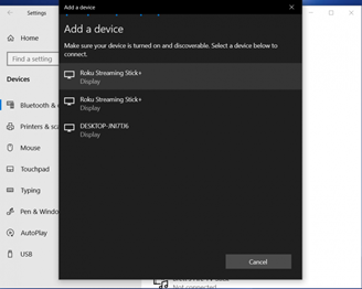 How to unlock Roku TV by Screen mirroring - step 6