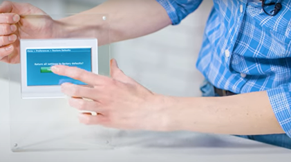 Factory resetting Wi-Fi Smart thermostat - step 4